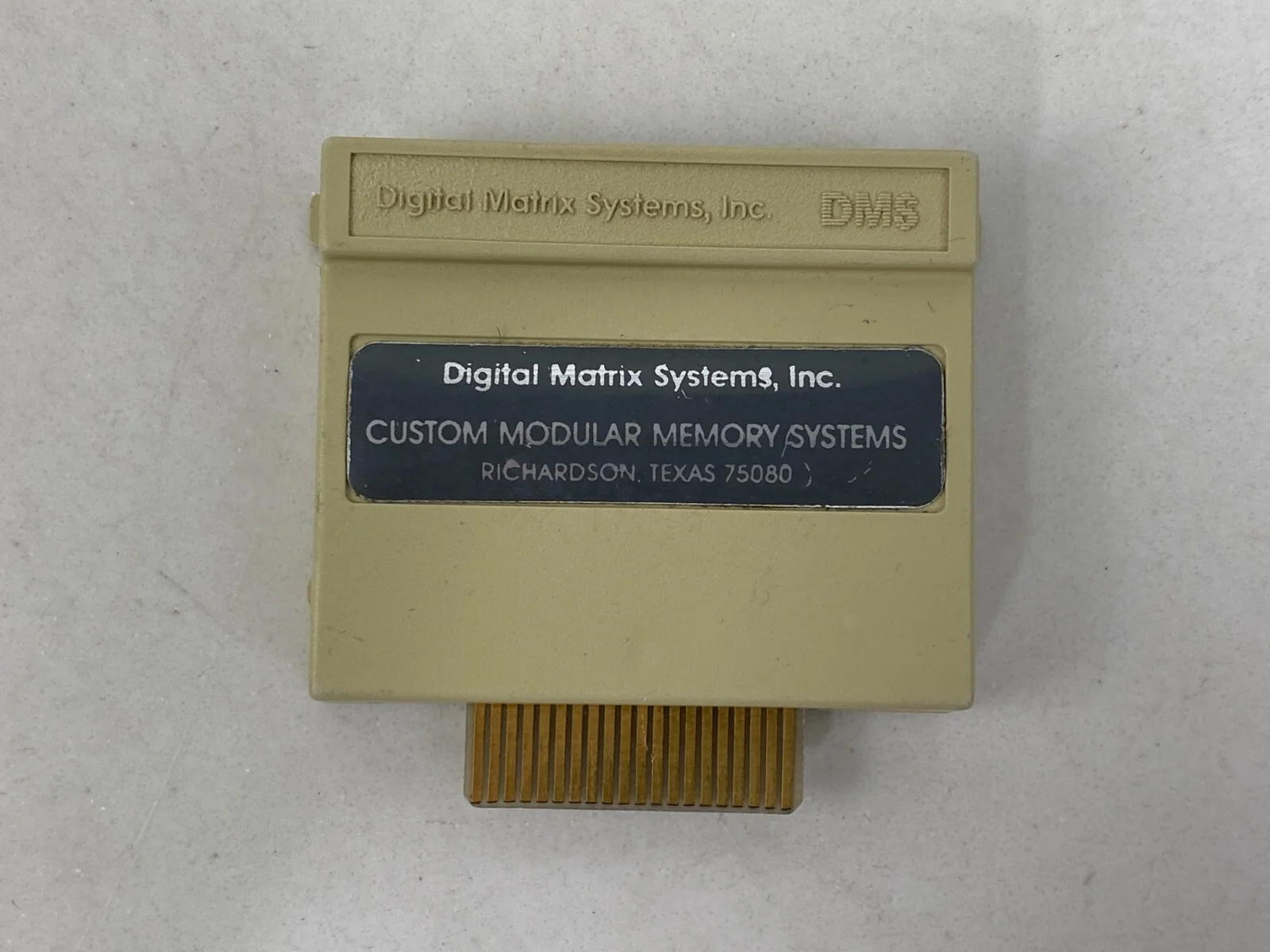 DMS Digital Matrix Modular Memory Texas Cartridge