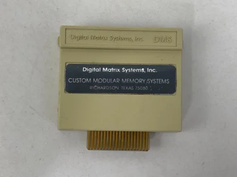 DMS Digital Matrix Modular Memory Texas Cartridge