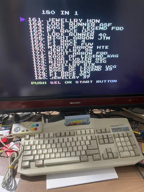 Family Asder PC-95 Computer Famicom Famiclone Nes Tv Game Console