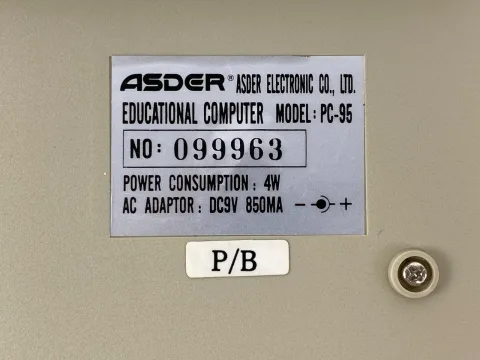 Family Asder PC-95 Computer Famicom Famiclone Nes Tv Game Console