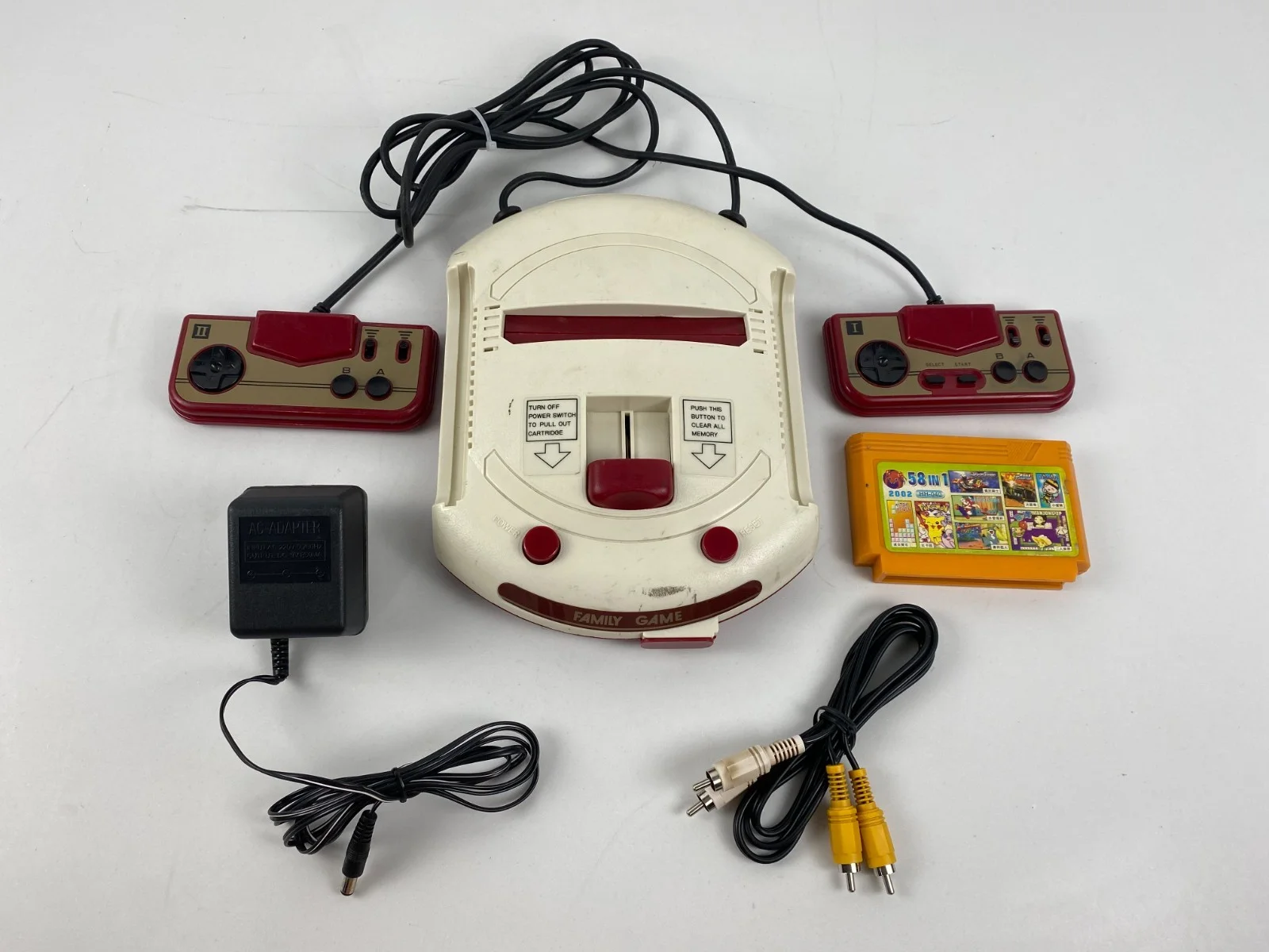 Family Game Computer 8 Bi Ntdec NT-103 Gamix NES Family Game كمبيوتر العائله