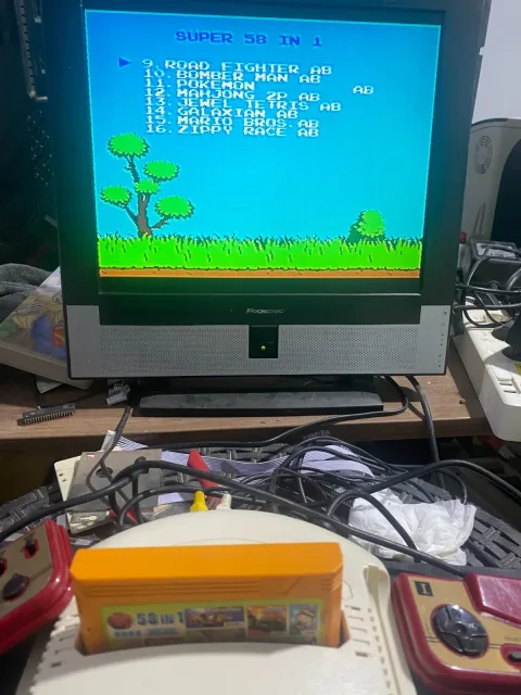 Family Game Computer 8 Bi Ntdec NT-103 Gamix NES Family Game كمبيوتر العائله