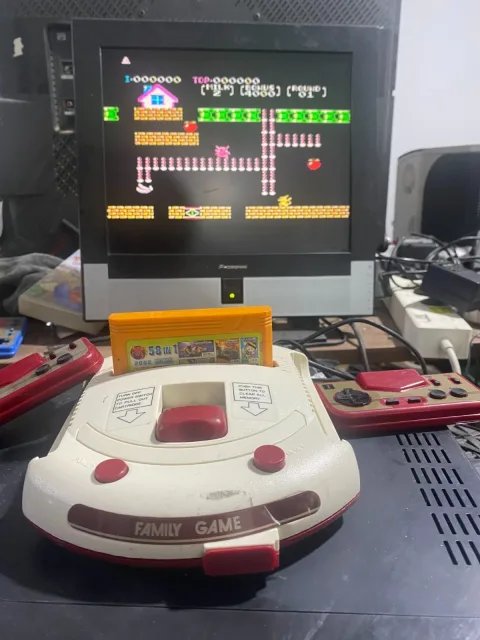 Family Game Computer 8 Bi Ntdec NT-103 Gamix NES Family Game كمبيوتر العائله