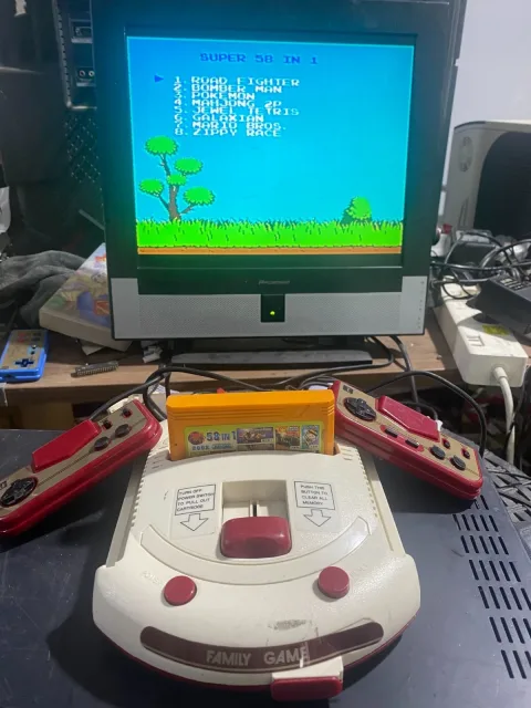 Family Game Computer 8 Bi Ntdec NT-103 Gamix NES Family Game كمبيوتر العائله