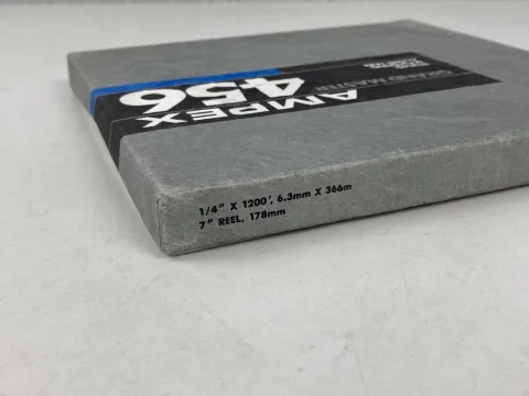 Ampex Grand Master 456 10.5" Metal Reel to Reel Recording Tape