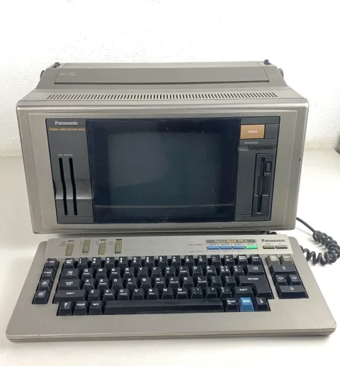 Panasonic W1500 Personal Word Processor with Keyboard 1988
