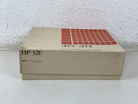 Hewlett Packard HP-32E Calculator W/ Original Box