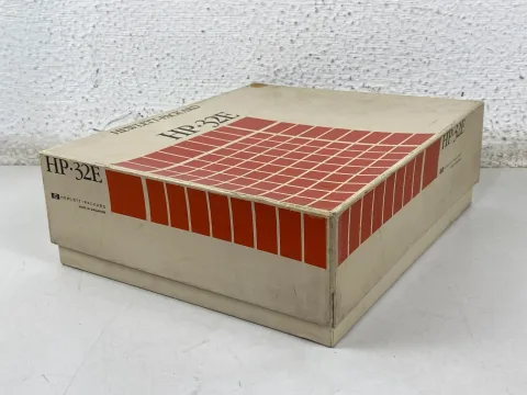 Hewlett Packard HP-32E Calculator W/ Original Box
