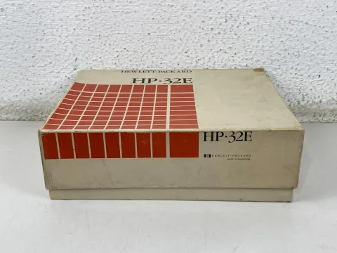 Hewlett Packard HP-32E Calculator W/ Original Box