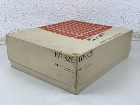 Hewlett Packard HP-32E Calculator W/ Original Box