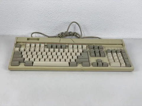 أورتيك كمبيوتر شخصي لوحة مفاتيح محسنة MCK-101 Alps Skcm أبيض