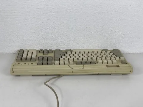 أورتيك كمبيوتر شخصي لوحة مفاتيح محسنة MCK-101 Alps Skcm أبيض