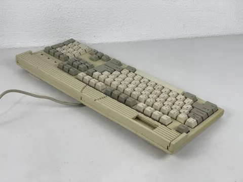 أورتيك كمبيوتر شخصي لوحة مفاتيح محسنة MCK-101 Alps Skcm أبيض