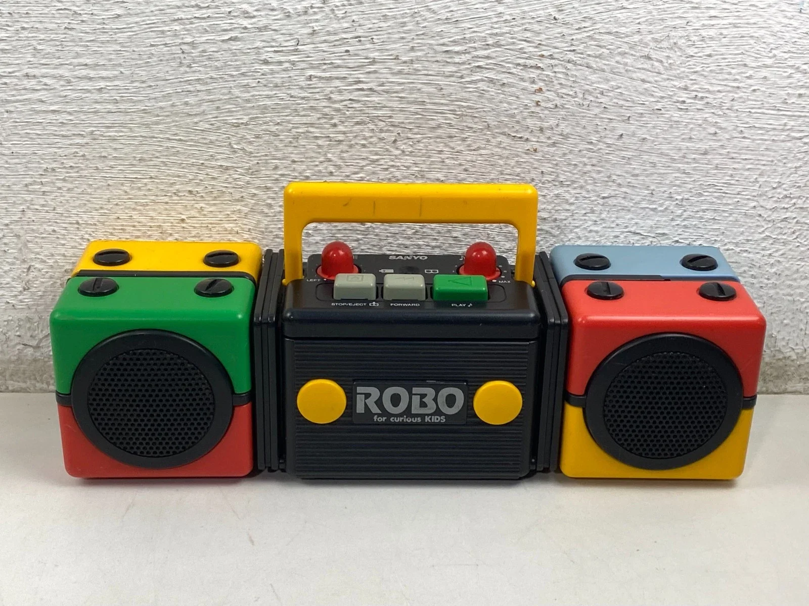 Sanyo Robo-01 Iconic Boombox Stereo Cassette 1980's eBay