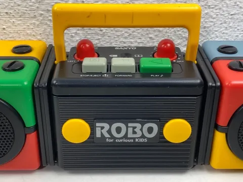 Sanyo Robo-01 Iconic Boombox Stereo Cassette 1980's eBay
