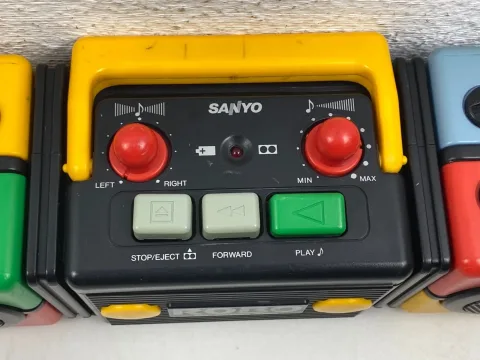 Sanyo Robo-01 Iconic Boombox Stereo Cassette 1980's eBay