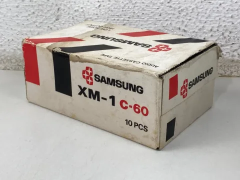 Samsung C60 XM-1 Blank Audio Cassette Tape 1 Lot 10