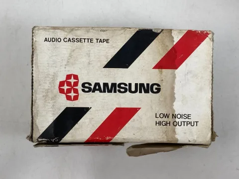 Samsung C60 XM-1 Blank Audio Cassette Tape 1 Lot 10