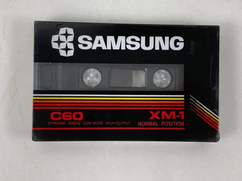 Samsung C60 XM-1 Blank Audio Cassette Tape 1 Lot 10