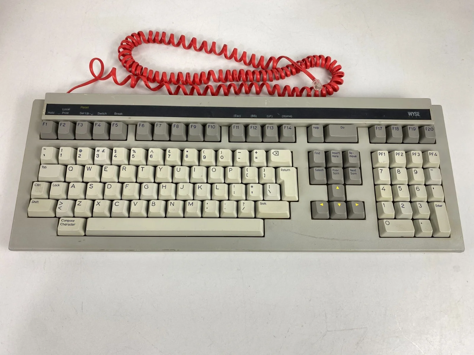 Wyse WY85 Terminal Mechanical Keyboard Cherry MX Black DCS Doubleshot