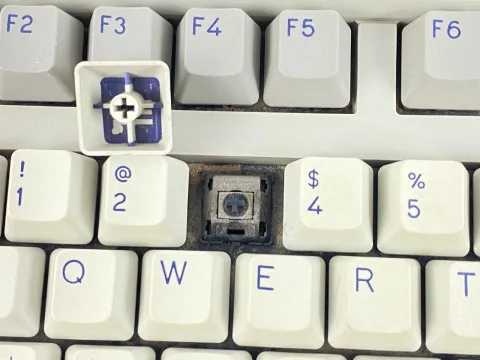 Wyse WY85 Terminal Mechanical Keyboard Cherry MX Black DCS Doubleshot