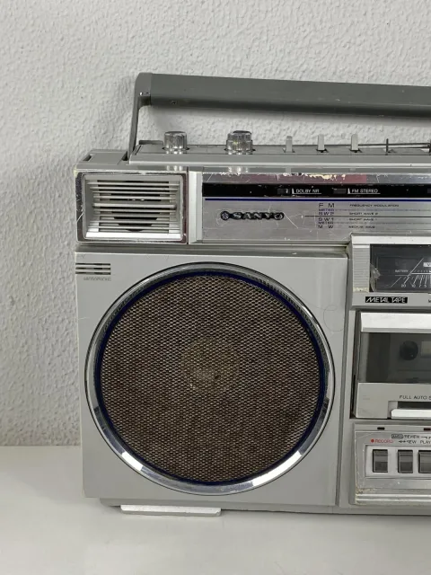 Sanyo M-X720 Stereo Boombox Ghettoblaster Cassette