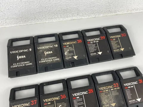 Philips Videopac G7400 VideoPac+ Odyssey 30 35 38 43 47 Cartridges Games