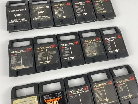 Philips Videopac G7400 VideoPac+ Odyssey 30 35 38 43 47 Cartridges Games