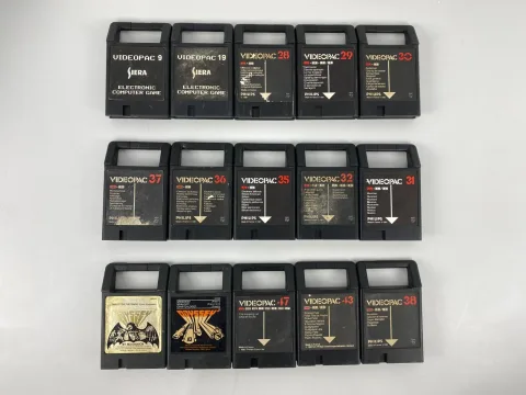Philips Videopac G7400 VideoPac+ Odyssey 30 35 38 43 47 Cartridges Games