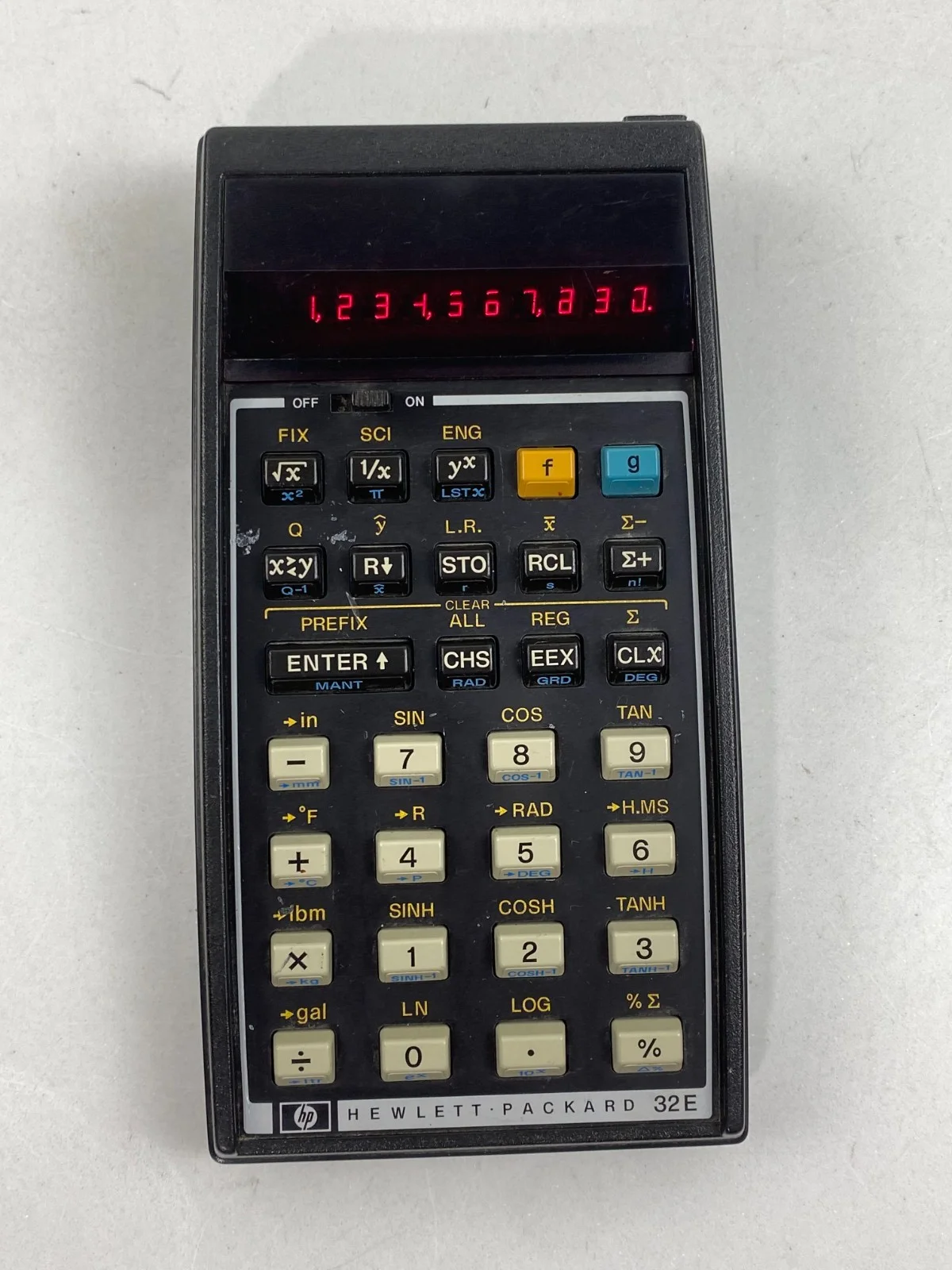 HP Hewlett Packard 32E Calculator