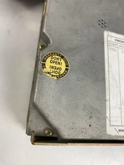 Commodore Amiga 2000 Epson hard disk drive W/ WD1002A-WX1 ISA Card