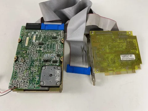 Commodore Amiga 2000 Epson hard disk drive W/ WD1002A-WX1 ISA Card