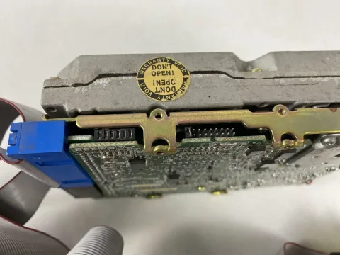 Commodore Amiga 2000 Epson hard disk drive W/ WD1002A-WX1 ISA Card