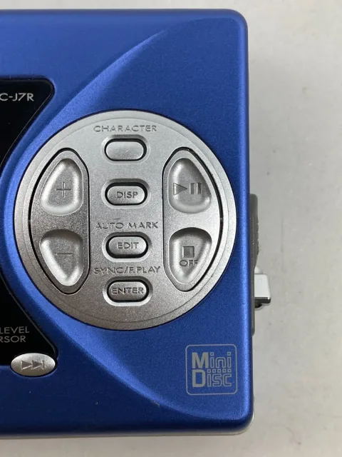Kenwood DMC-J7R Portable MD Recorder MiniDisc Player