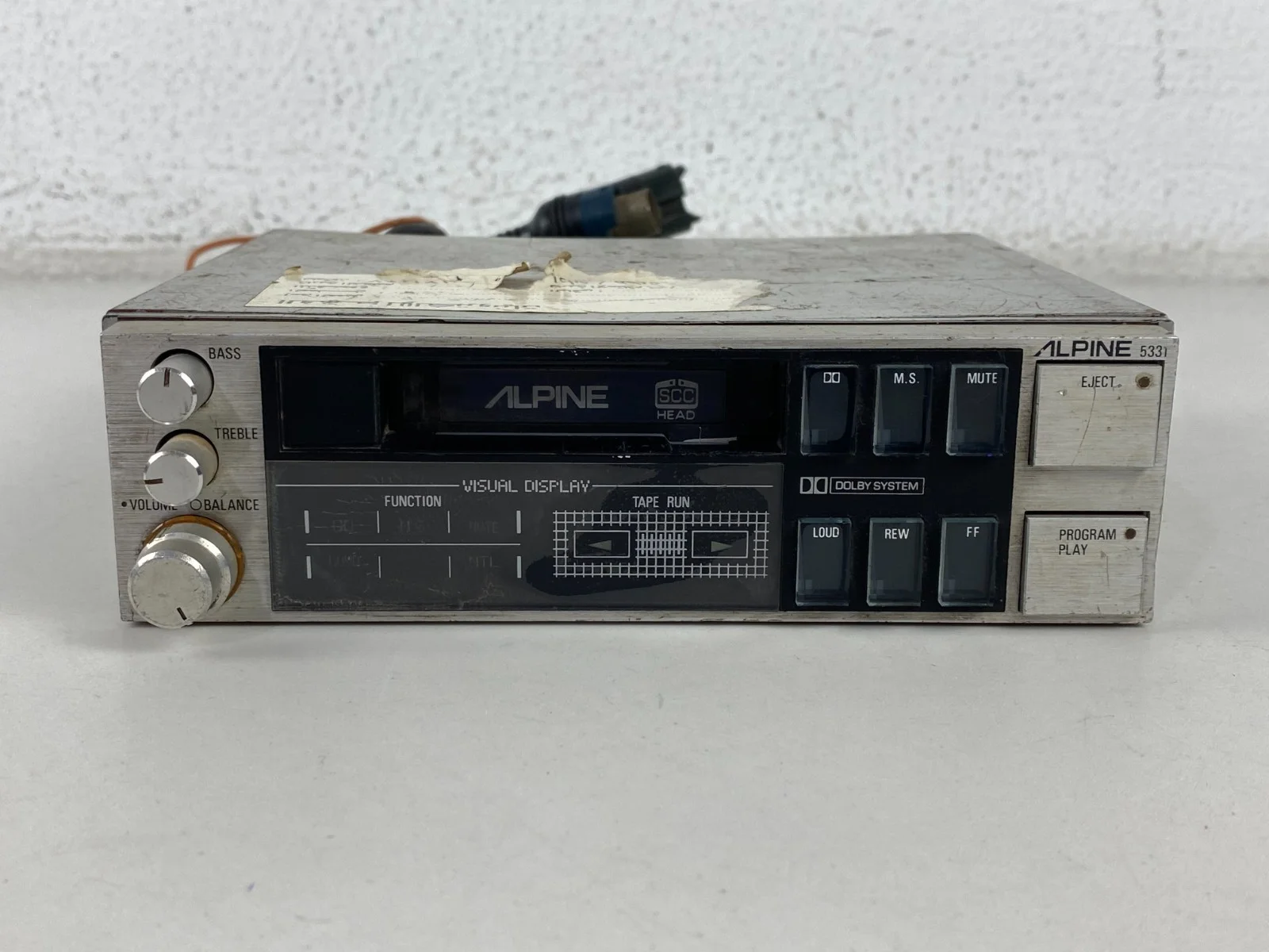 Alpine 5331 cassette car stereo