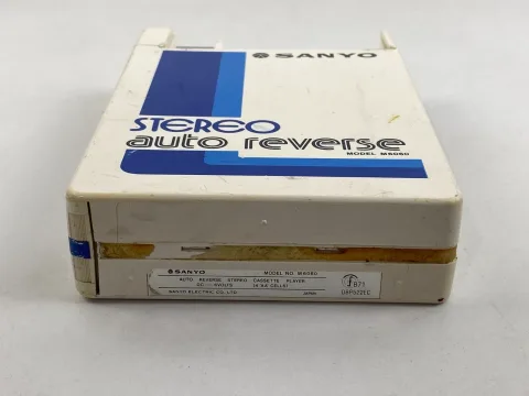 Sanyo M6060 Portable Walkman Cassette Tape Player 1981