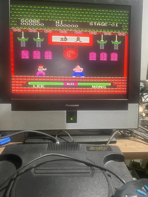 Star Fox Computer&amp Game Famiclone NES Family Video Game Console كمبيوتر العائله