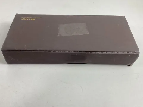 Sharp PC-1251A Pocket Computer CE-125 Printer Micro Cassette Recorder W/Case