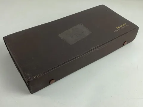 Sharp PC-1251A Pocket Computer CE-125 Printer Micro Cassette Recorder W/Case