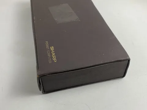 Sharp PC-1251A Pocket Computer CE-125 Printer Micro Cassette Recorder W/Case