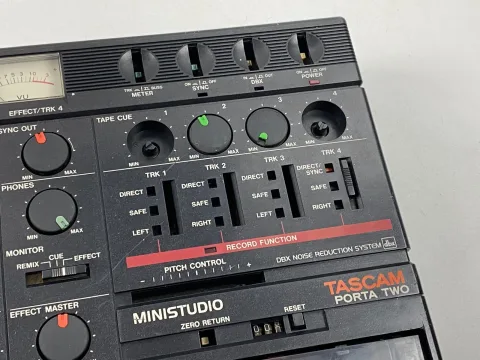 Tascam Porta TWO Portastudio 4 Track Recorder Cassette Player