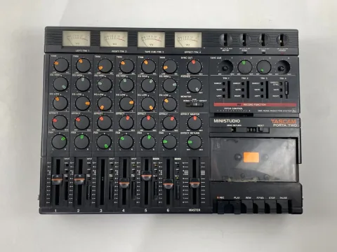 Tascam Porta TWO Portastudio 4 Track Recorder Cassette Player