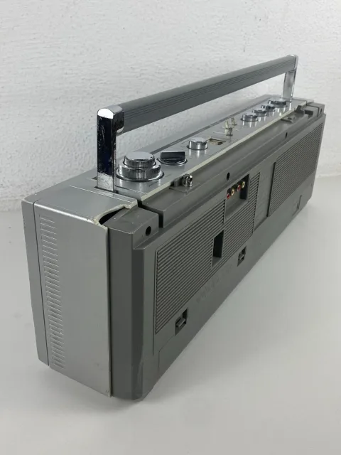 Sanyo M-W25K Boombox Stereo Cassette Recorder Ghetto Blaster