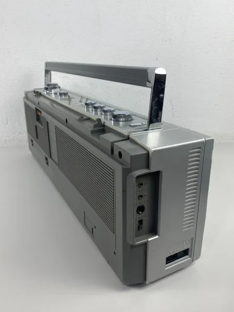 Sanyo M-W25K Boombox Stereo Cassette Recorder Ghetto Blaster
