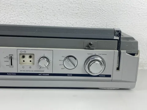 Sanyo M-W25K Boombox Stereo Cassette Recorder Ghetto Blaster