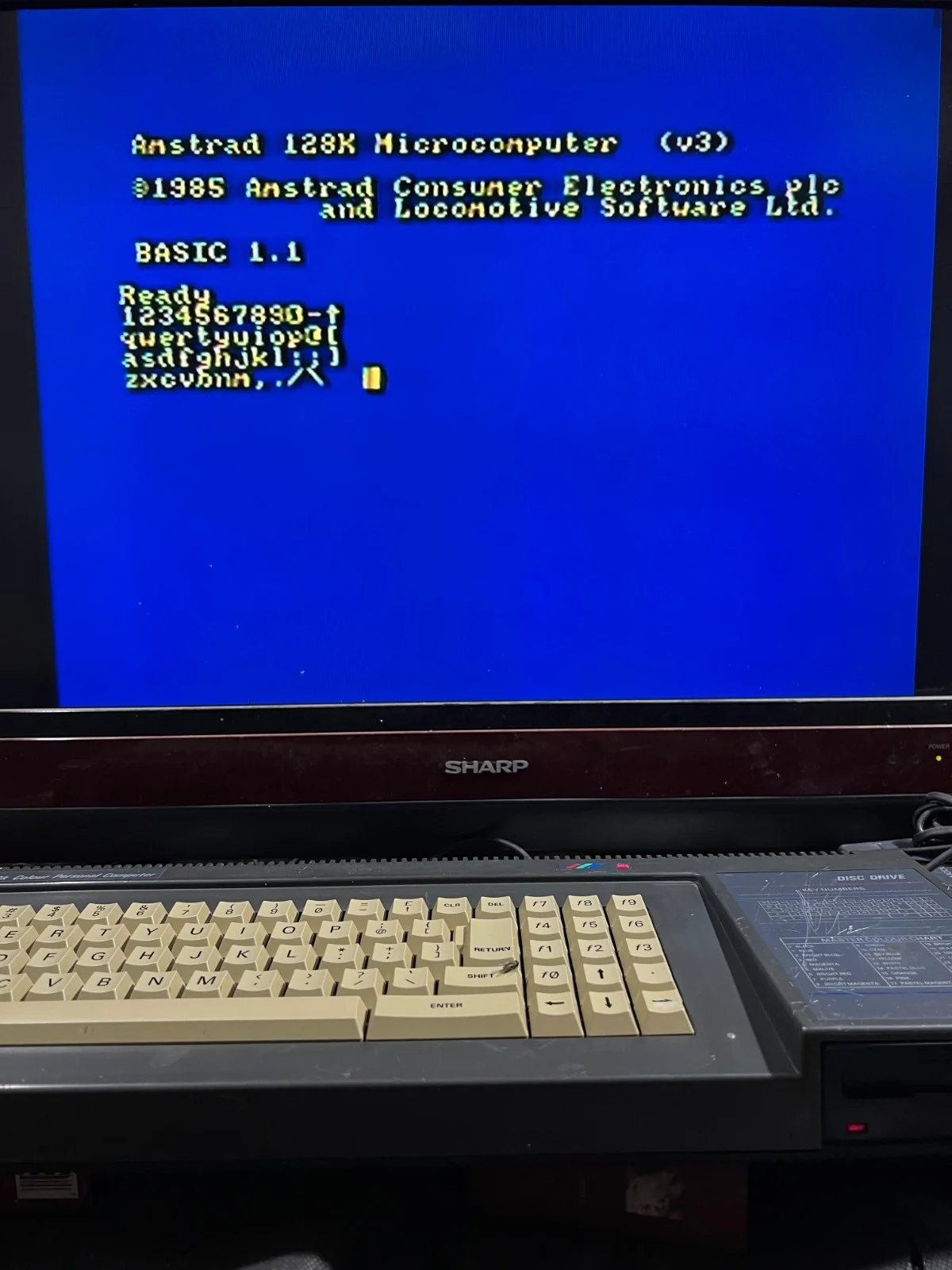 Amstrad CPC6128 Computer