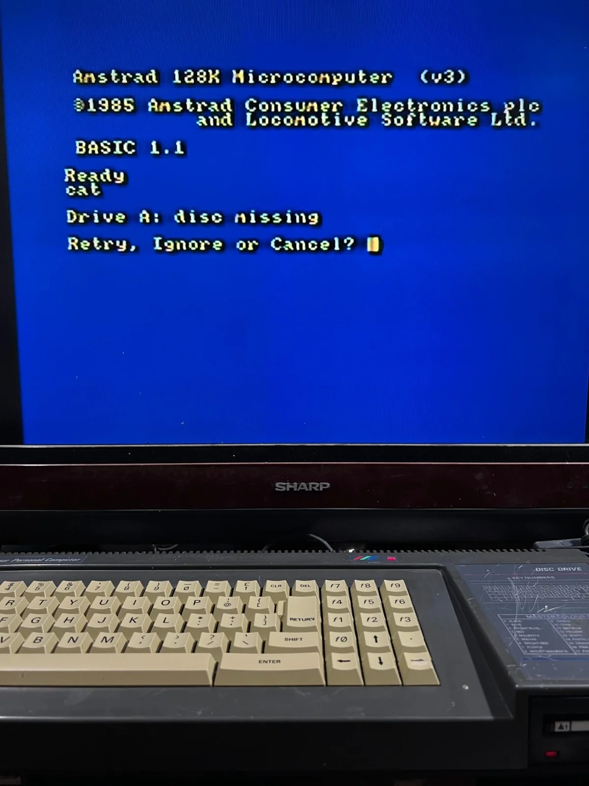 Amstrad CPC6128 Computer