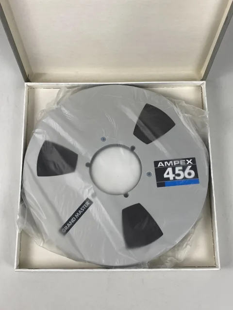 Ampex Grand Master 456 10.5" Metal Reel to Reel Recording Tape