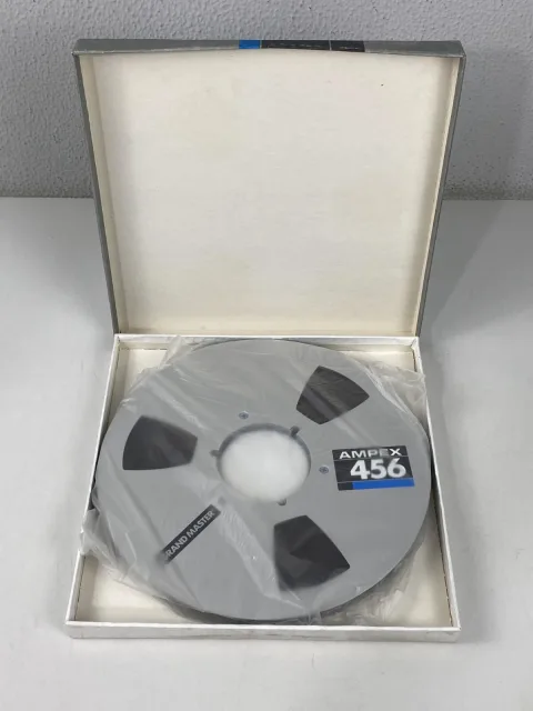 Ampex Grand Master 456 10.5" Metal Reel to Reel Recording Tape