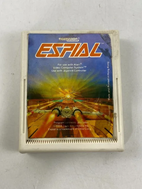 TigerVision Espial Atari 2600 Game Cartridge 1984